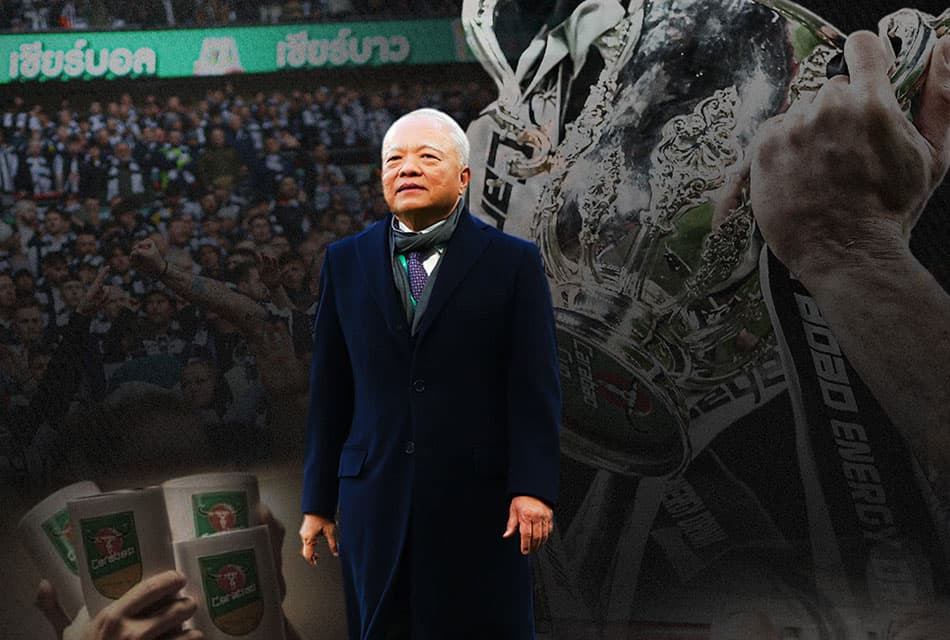 คุณเสถียร เสถียรธรรมะ ผู้ก่อตั้งเครื่องดื่มคาราบาว-ตะวันแดง ชวนคุยเรื่อง วัฒนธรรมสุดคลั่งจากอังกฤษ ‘ดูบอลทำไมต้องมีฟอง?’