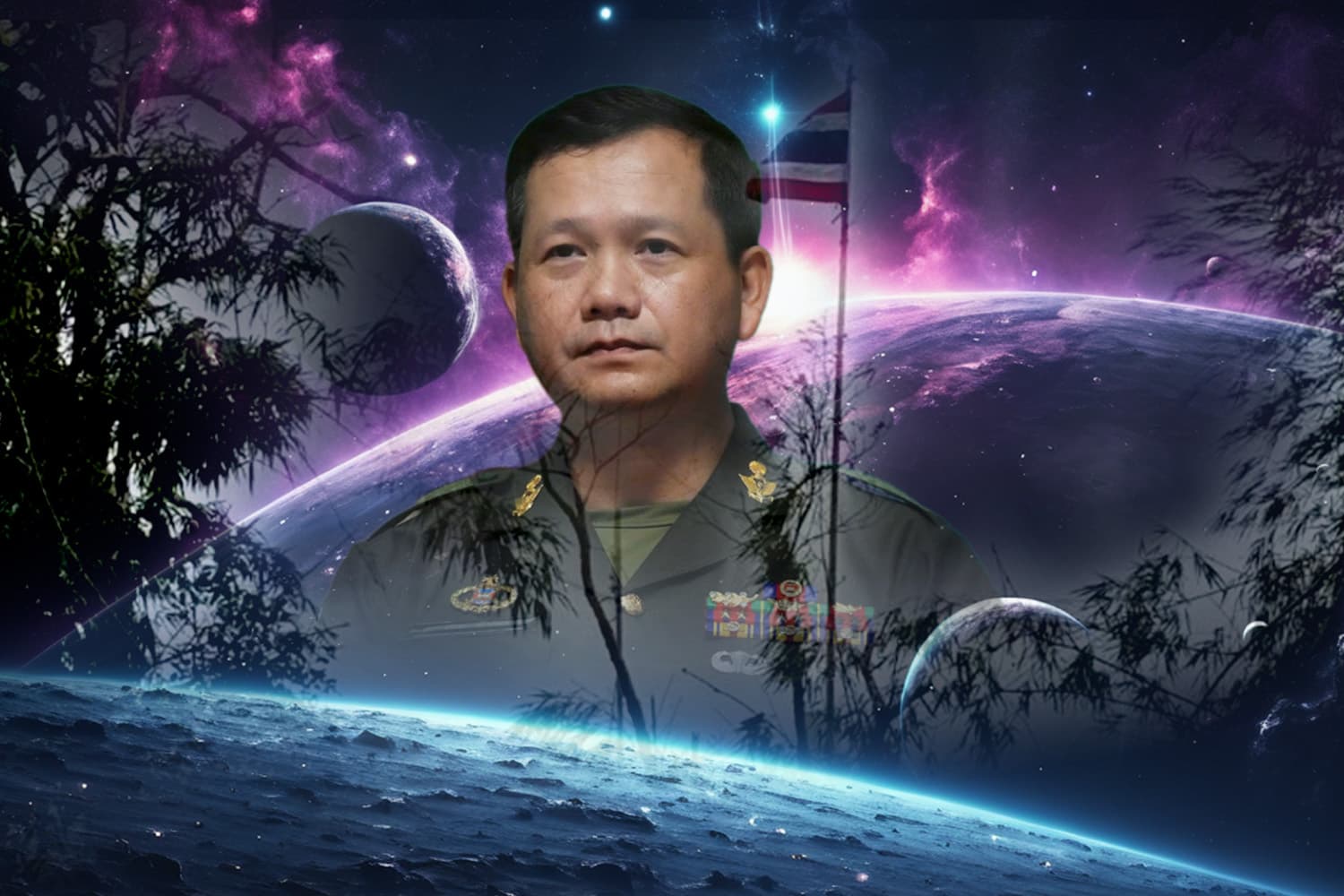 DeepSPACE  กองทัพย้ำแค้น‘ฮุน มาเนต’   ปักธงชาติยึด‘ภูมะเขือ’เบ็ดเสร็จ