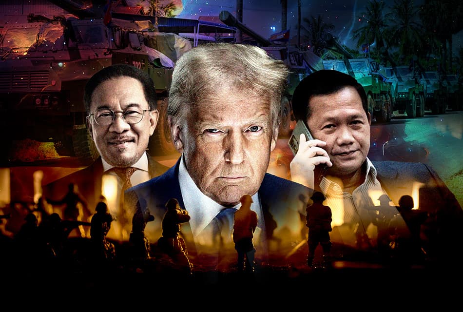 ส่องสถานการณ์ร้อนชายแดนไทย-กัมพูชา EP.5 ถอดรหัสศึกไทย-กัมพูชารอบใหม่ จับพิรุธ ‘ทรัมป์-อันวาร์-ฮุนมาเนต’ เจาะเบื้องหลังใครตั้งใจ “จุดไฟสงคราม”