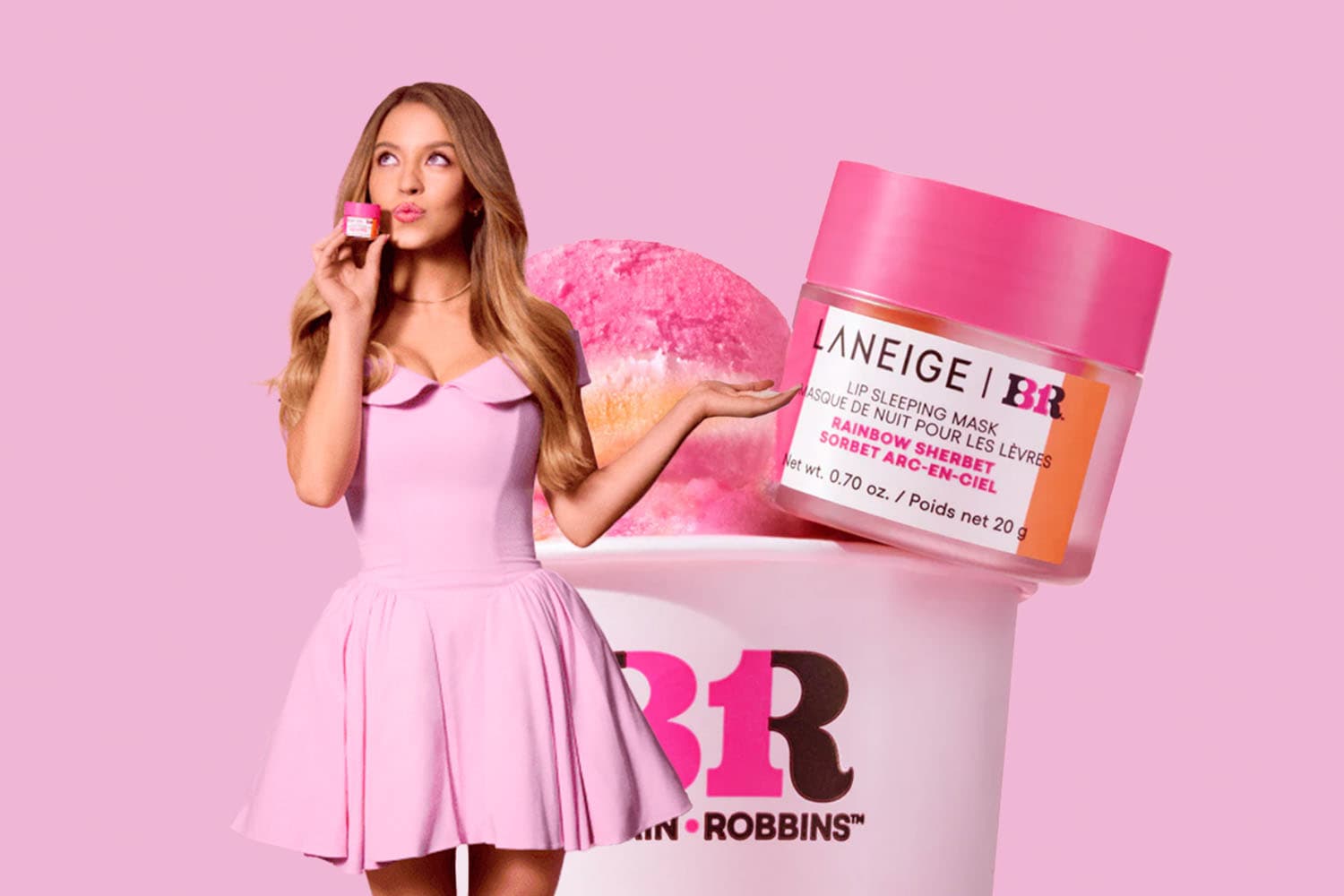 Laneige จับมือ Baskin-Robbins ออกลิปมาสก์ใหม่เอาใจสายหวานที่ได้รับแรงบันดาลใจจากไอศกรีมรสโปรดของ Sydney Sweeney