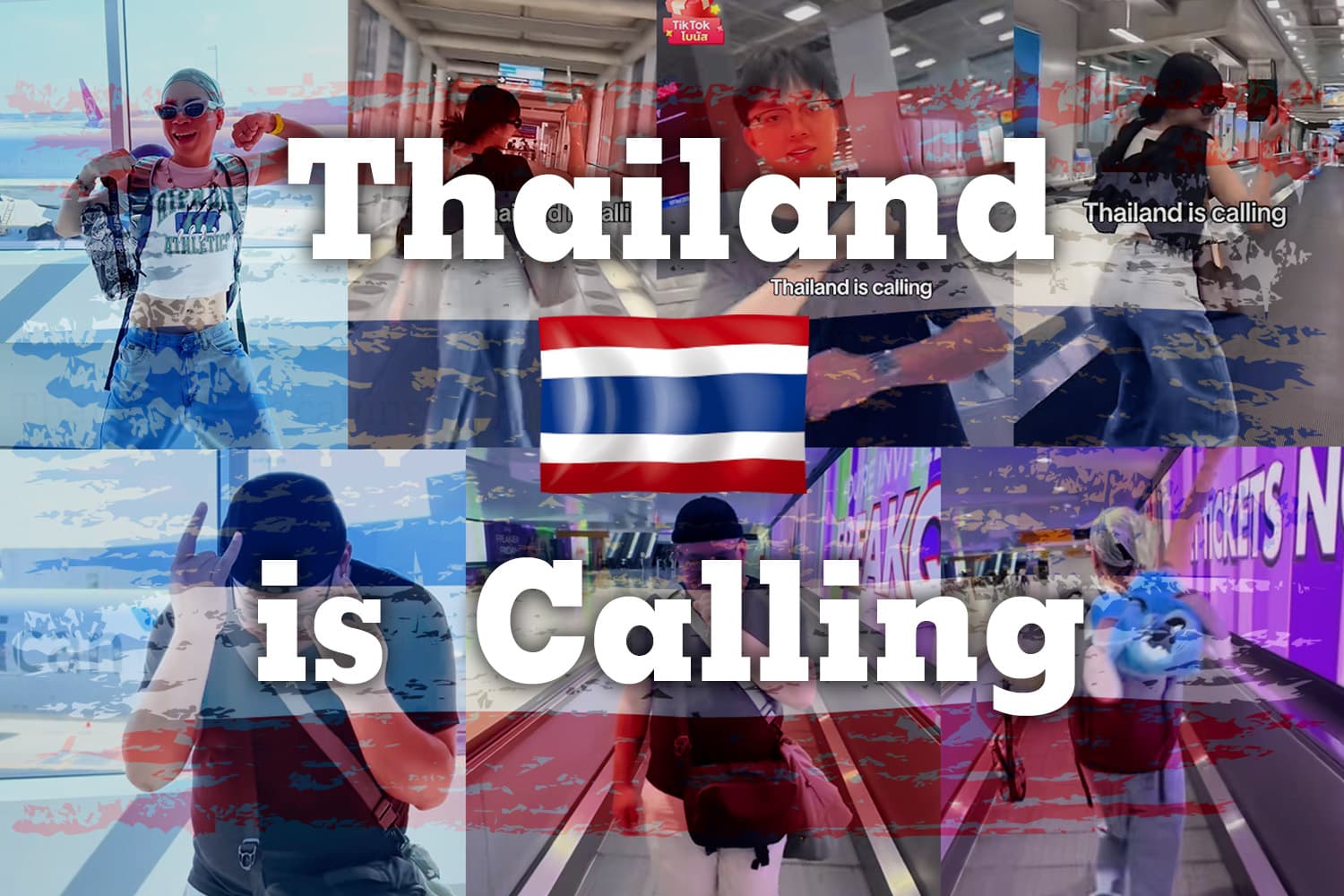 Thailand is Calling เทรนด์ใหม่สุดฮิตจากชาวต่างชาติบน TikTok ‘ไปเที่ยวไทย’ ยังไงก็สนุก