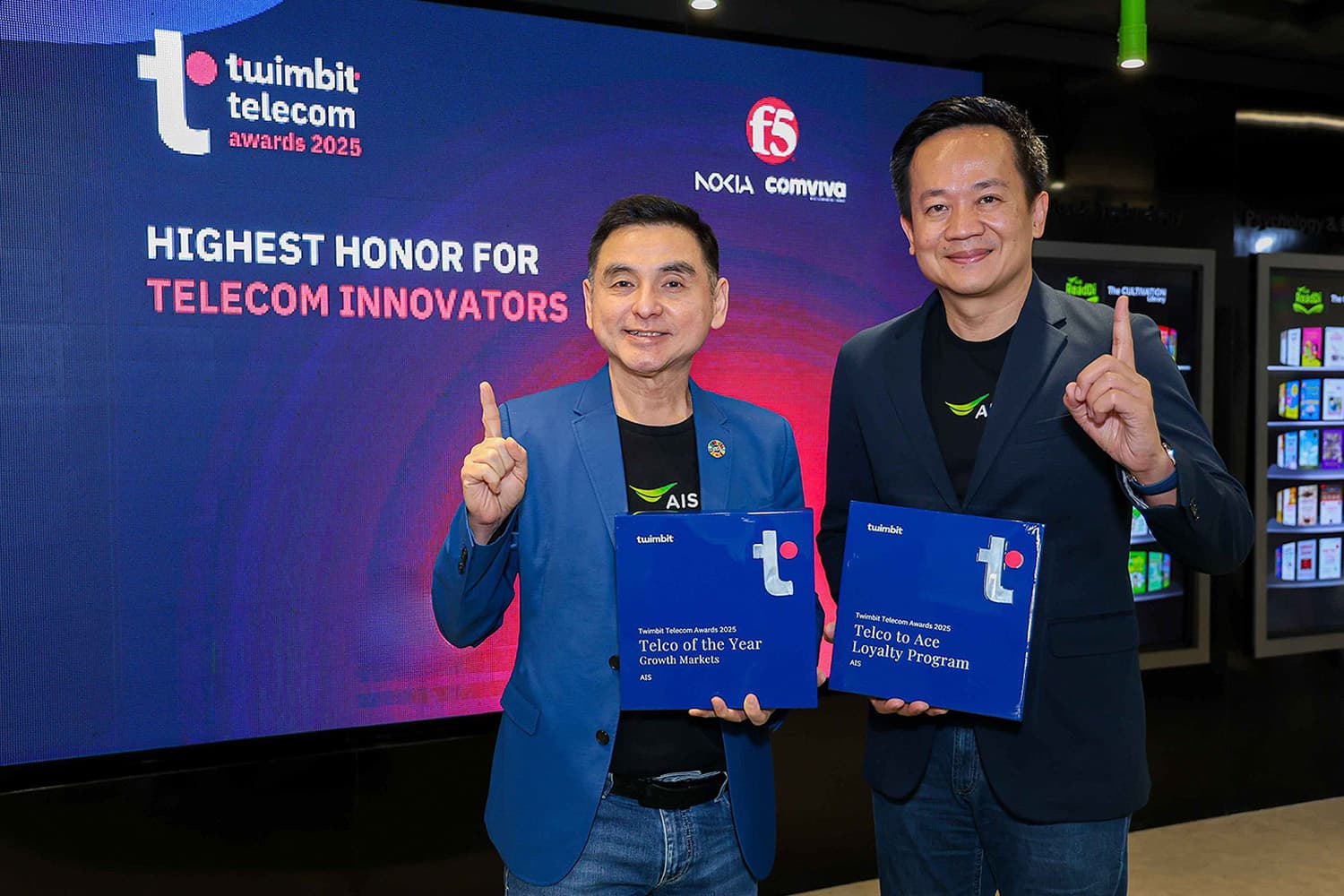 AIS ได้อีก 2 แชมป์ ‘ดูแลลูกค้า-เติบโตเร็วสุดในเอเชีย’