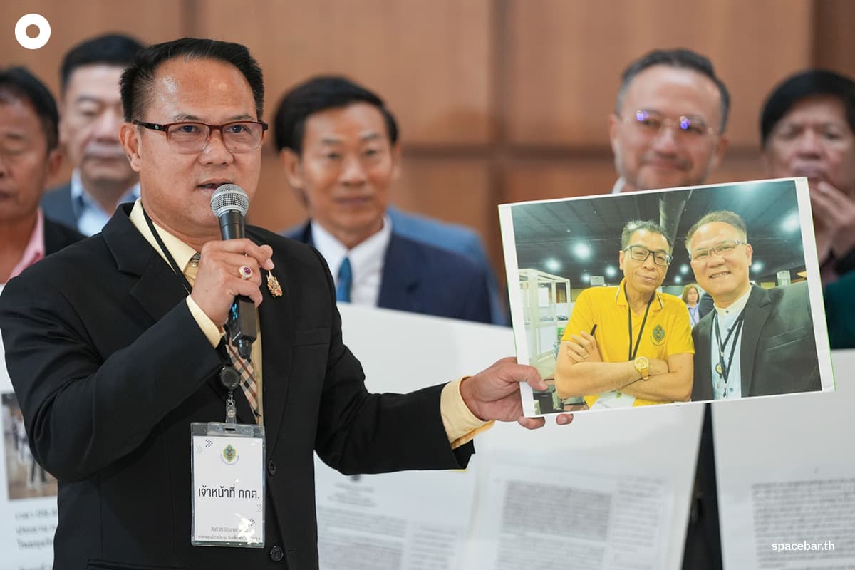 พ.ต.อ.มนัส นครศรี ผู้ตรวจการเลือกตั้งประจำจังหวัดสมุทรปราการ