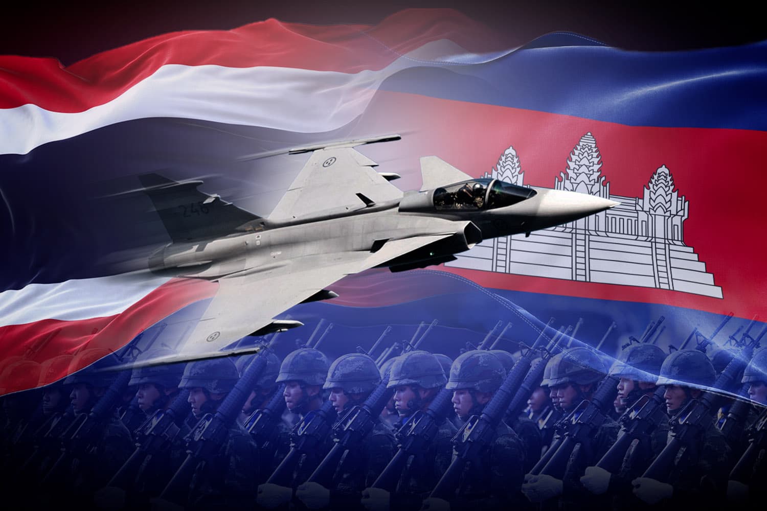 เทียบขุมกำลังกองทัพไทย VS กองทัพกัมพูชาในวันที่การปะทะเดือดขึ้นอีกรอบ