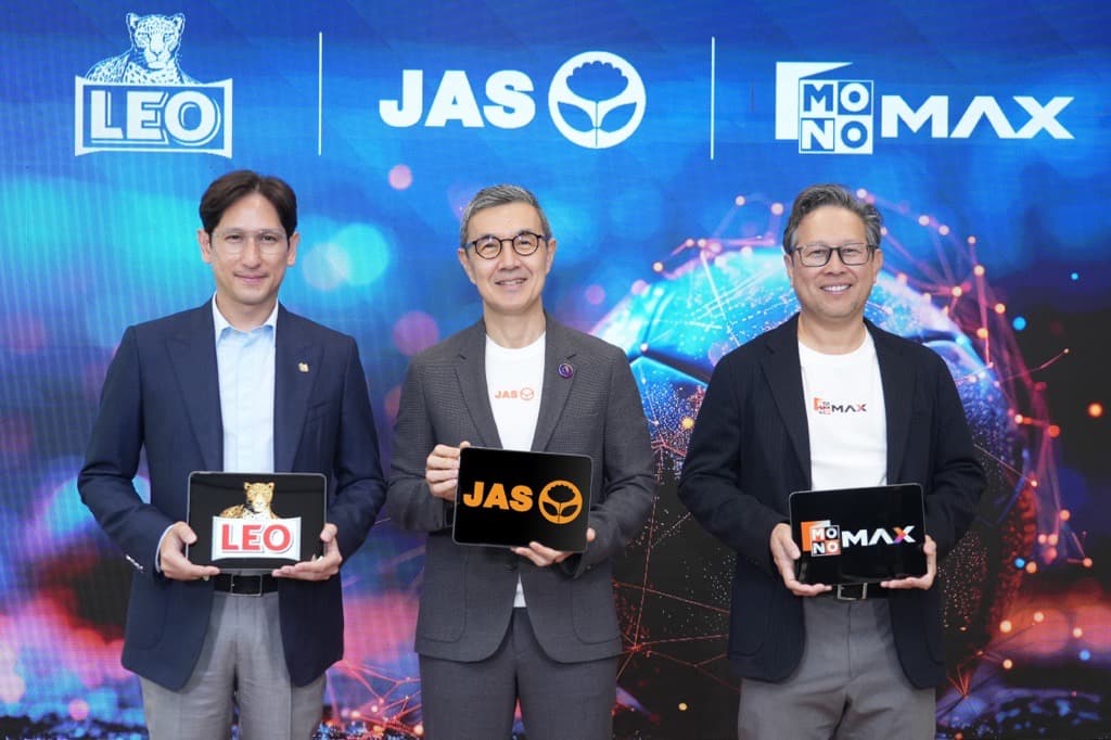 JAS-MONOเสริมทัพ จับมือ‘LEO’ลุยพรีเมียร์ลีก