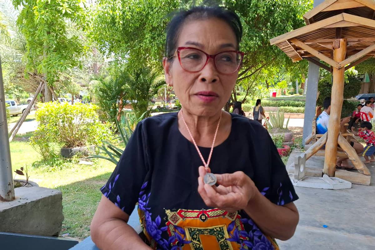 สุทินา สัตปานนท์ หนึ่งในชาวบ้านตาเมียง อ.พนมดงรัก จ.สุรินทร์ 