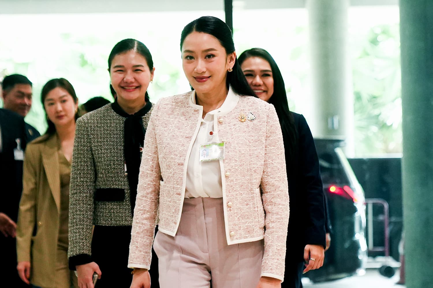 ‘อิ๊งค์’ ยังคงเงียบ หลังสื่อรุมถามปมศาล รธน.