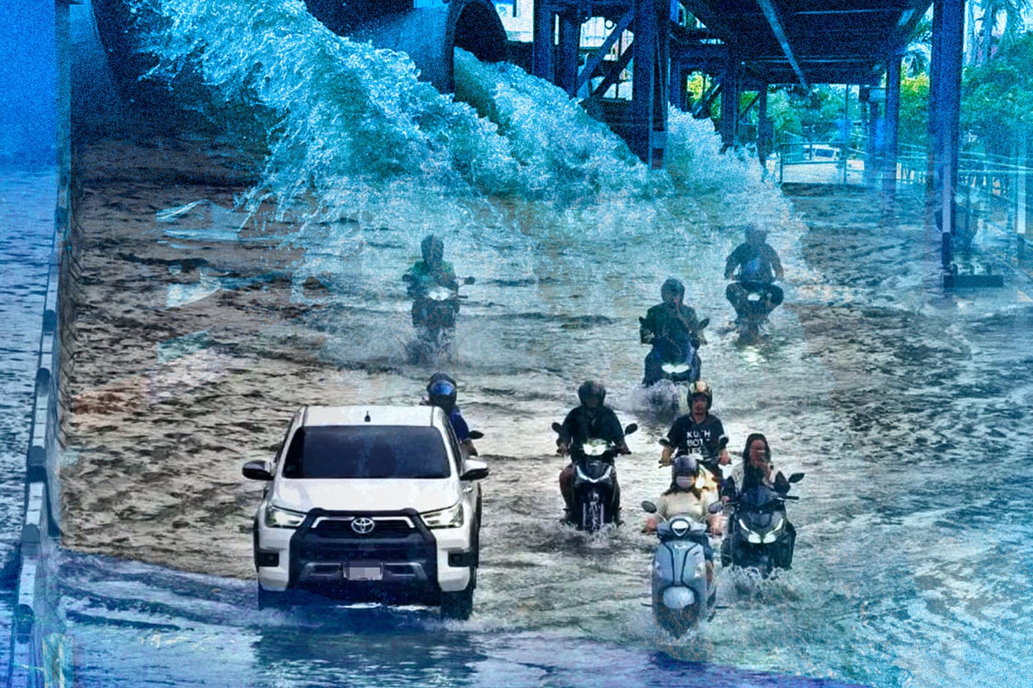 ศึก ‘3 น้ำ’ น้ำเหนือ-น้ำหนุน-น้ำฝน บททดสอบความยั่งยืนเมืองปลายน้ำ