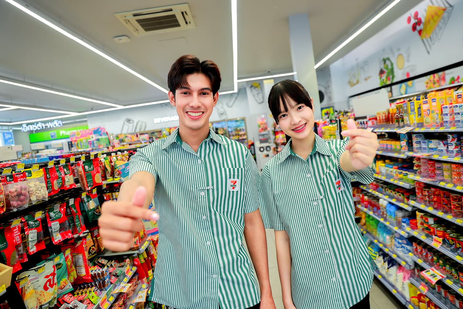 ‘Green Uniform’ เซเว่น อีเลฟเว่น อัปลุคชุดฟอร์มใหม่จากเส้นใยรีไซเคิล
