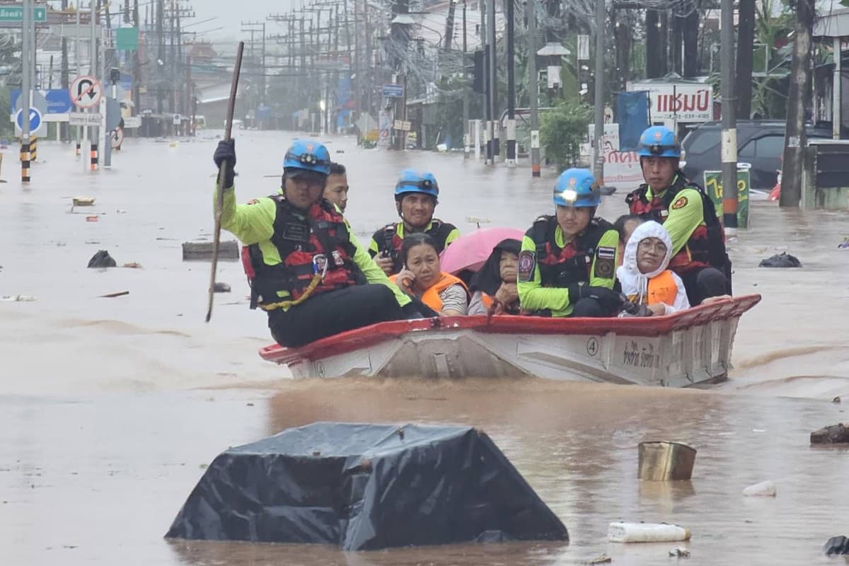 สถานการณ์น้ำท่วมจังหวัดน่าน