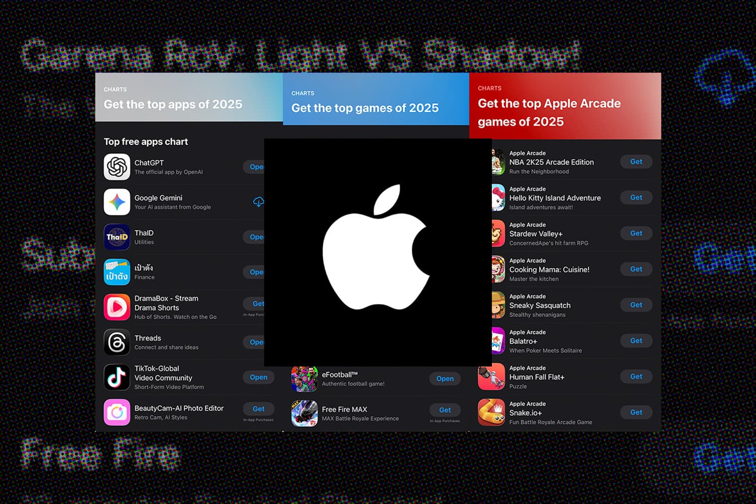 แอปเปิล เปิดชาร์ต แอปยอดนิยมแห่งปี 68