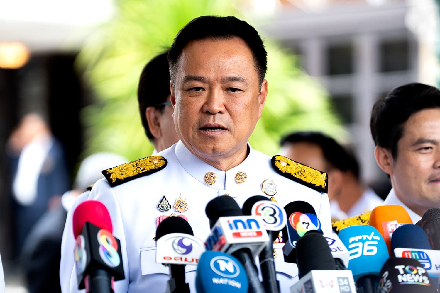 ‘อนุทิน’ ลั่นไม่มีสมคบคิด ‘ฮุน เซน’ หยุดยิง ย้ำ ‘ยุบสภา’ ตามที่ ‘เท้ง’ บอกให้ยุบ