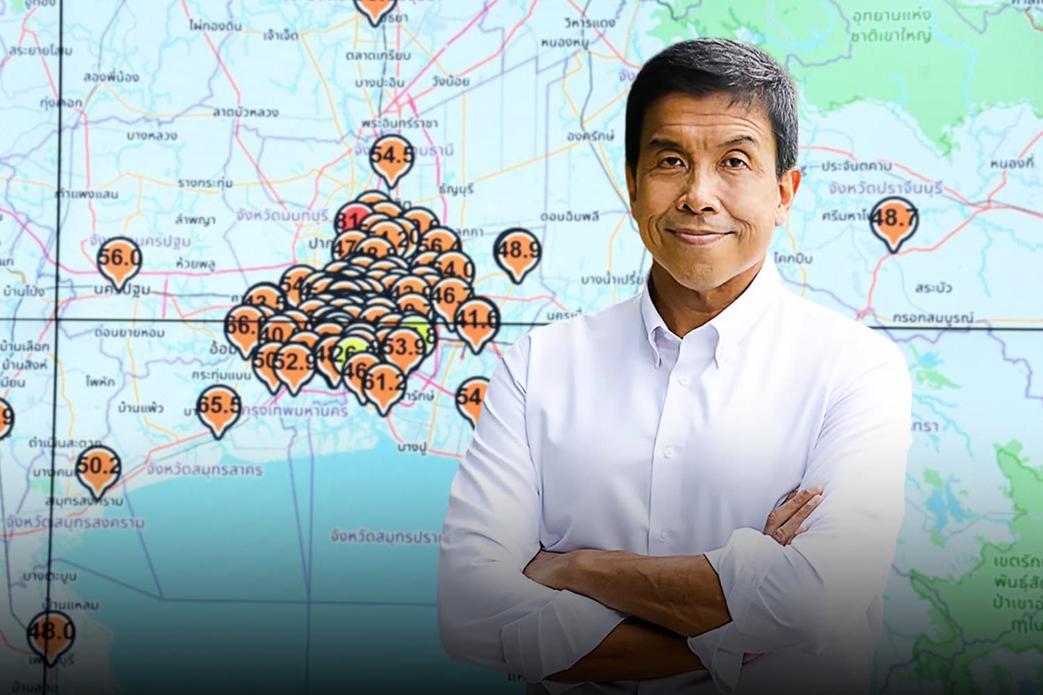 กทม. ขอความร่วมมือทำงานที่บ้าน WFH 4 ธ.ค.ค่าฝุ่นพุ่งระดับสีส้มเกิน 35 เขต