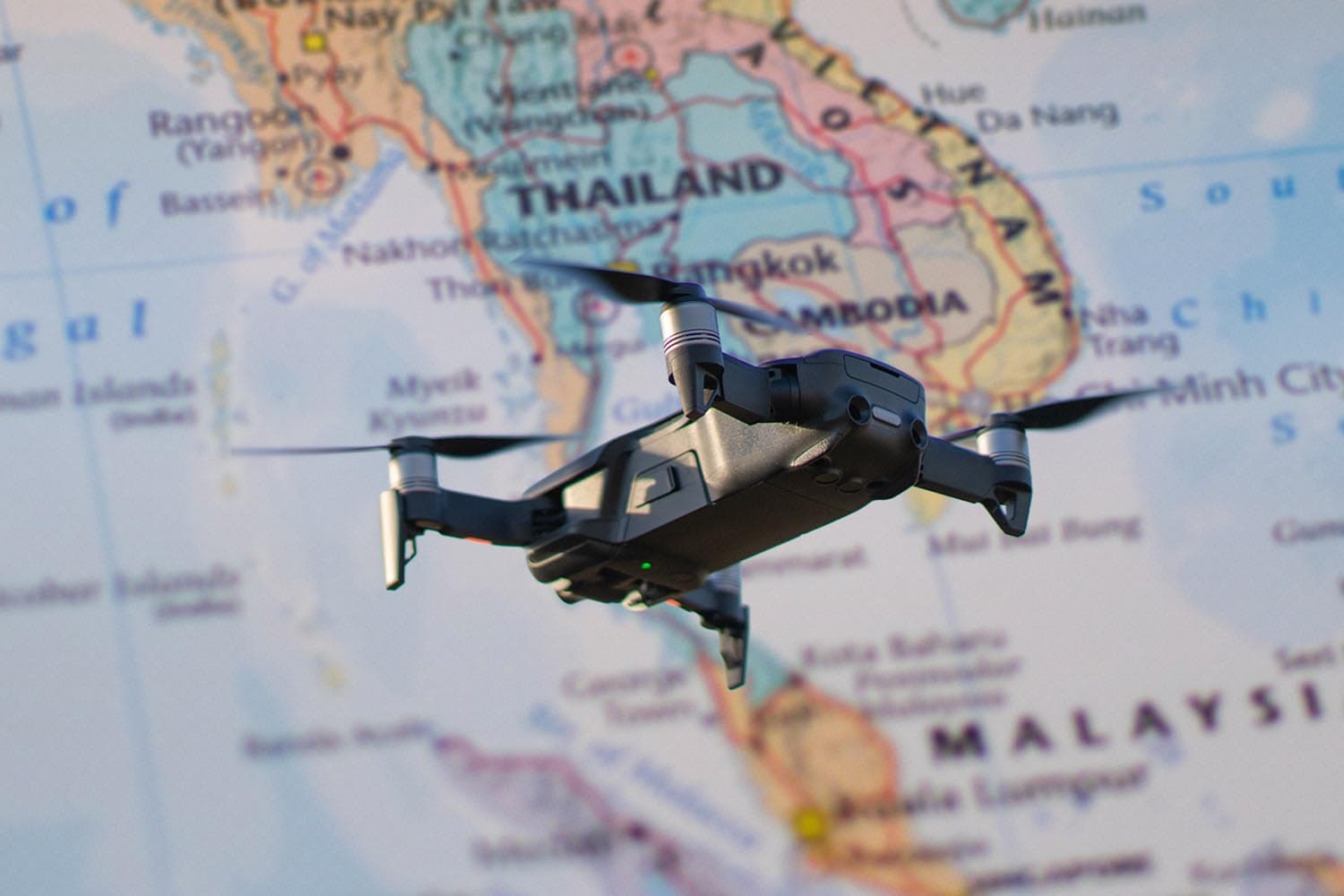 การบินพลเรือน สั่งห้ามบินโดรน 7 จังหวัดชายแดน