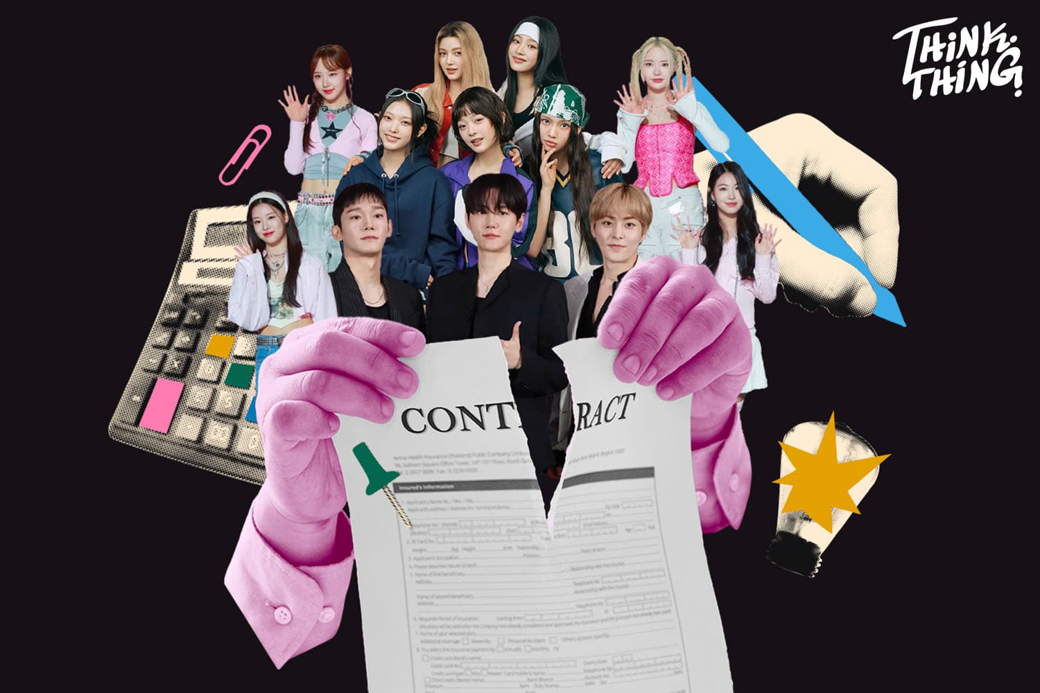 วงการ K-POP กำลังสั่นสะเทือนกับศึก ‘แย่งศิลปิน-ฉีกสัญญา’ ส่อวิกฤตล้มระบบอุตสาหกรรมเพลง!