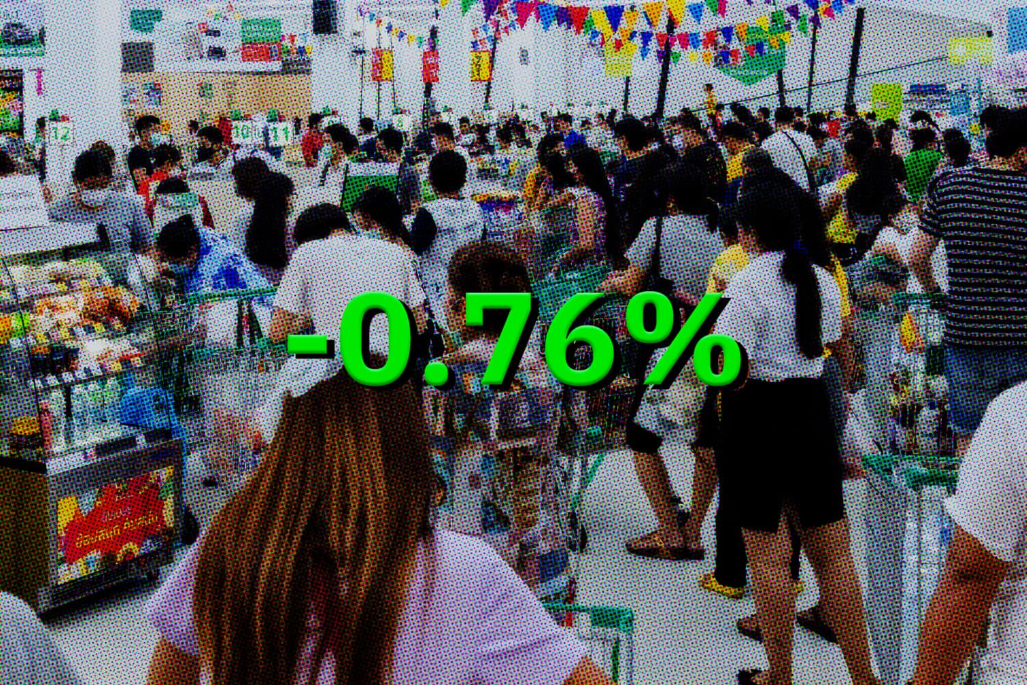 เงินเฟ้อเดือนตุลาคม ลดลง 0.76% จากมาตรการค่าครองชีพและราคาพลังงาน