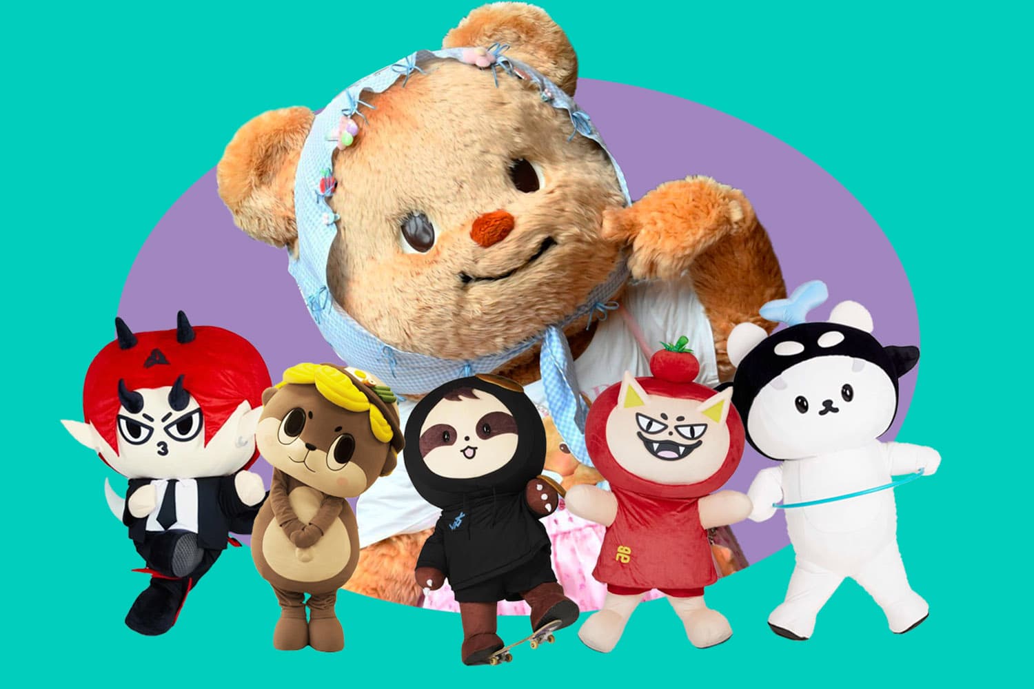 ความลำบากซ่อนเร้นของนักแสดงมาสคอตที่ต้องแบกรับความหนักหลัก 10 กิโลฯ