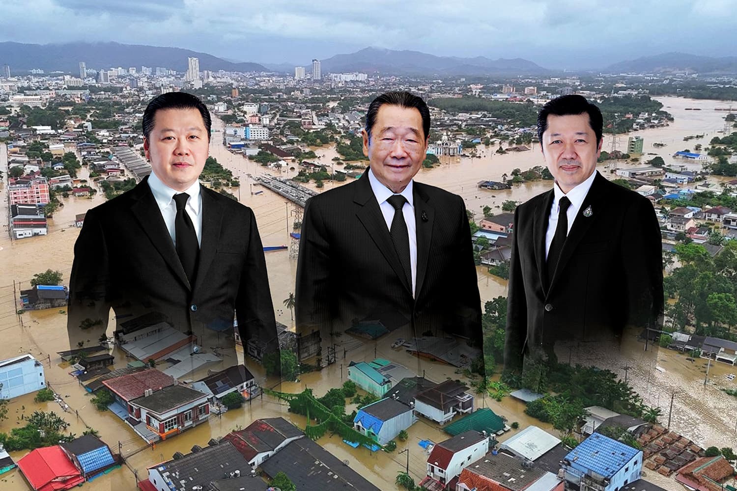 One CP เคลื่อนทัพ ซีพีลุยเต็มกำลัง ช่วยน้ำท่วมใต้