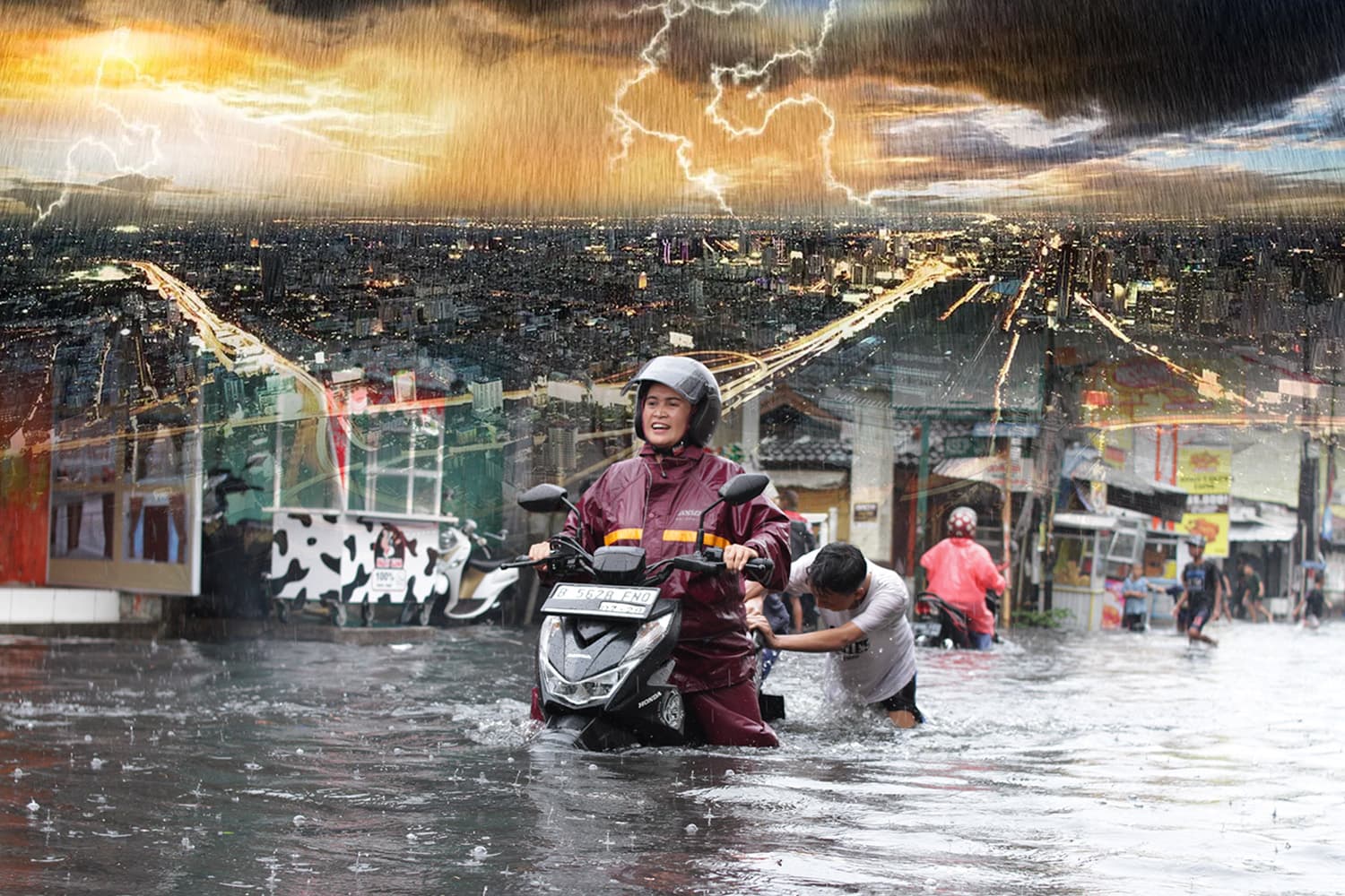 ปี 2100 ฝนสุดขั้วอาจแรงขึ้น 41% น้ำท่วมถี่ๆ ฝันร้ายที่ไม่ไกลเกินจริงในยุคสภาพอากาศสุดขั้ว