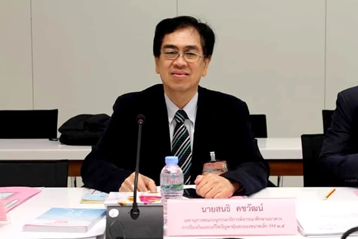 ดร.สนธิ คชวัฒน์ นักวิชาการด้านสิ่งแวดล้อมและสุขภาพ ชมรมนักวิชาการสิ่งแวดล้อมไทย