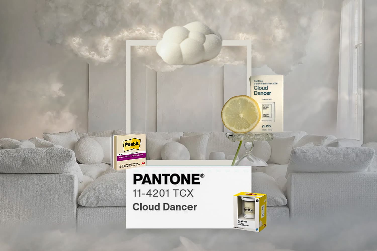 Pantone 2026: Cloud Dancer เมื่อ(เทรนด์)สีแทบไม่มีสี สะท้อนโลกที่กำลังเดือดปุดๆ