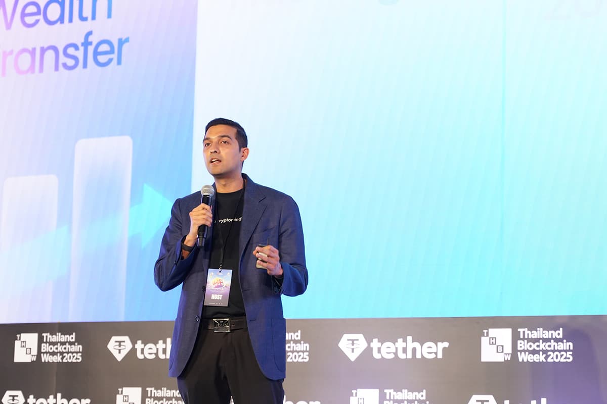 สัญชัย ปอปลี ประธานเจ้าหน้าที่บริหาร บริษัท คริปโตมายด์ กรุ๊ป โฮลดิ้งส์ จำกัด