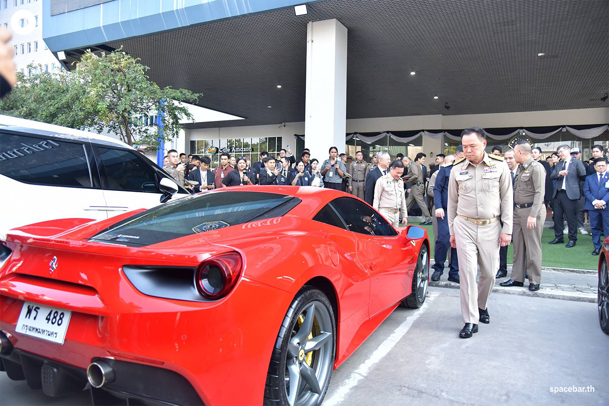 PhotoStory-บรรยากาศ ‘นายกฯ’ นำแถลงผลปฏิบัติการ ‘ถอนรากสแกมเมอร์ข้ามชาติ’ ณ กองบัญชาการตำรวจสอบสวนกลาง (บช.ก)