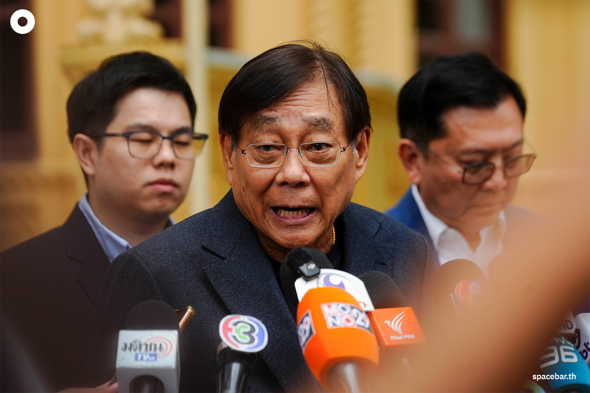PhotoStory-พิชัย ชุณหวชิร รองนายกฯ และ รมว.คลัง นำแถลงหลังประชุม